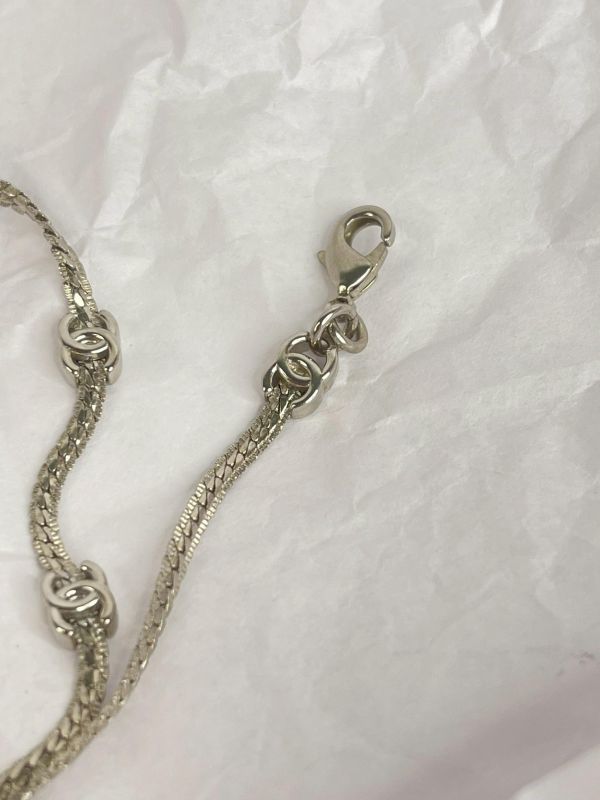 【全新品】CHANEL 7花蛇骨鍊項鍊 