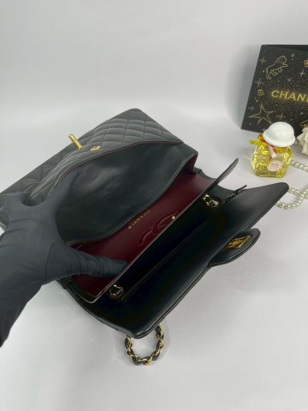 【分期0利率】CHANEL CF25 黑金羊皮【9成新】 