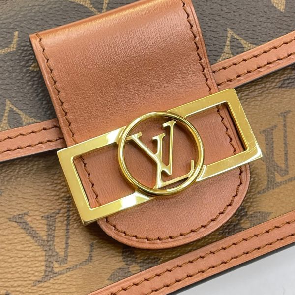 【12期0利率】LV Dauphine 鏈帶錢包【23年8月台灣購證】【95成新】 