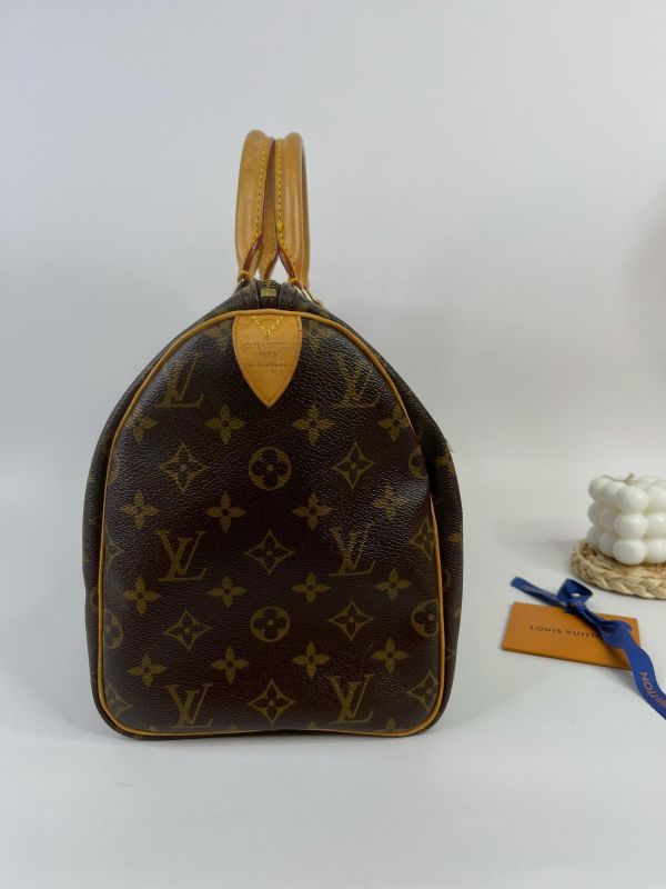 【85成新】LV SPEEDY 30 經典Monogram手提波士頓包 