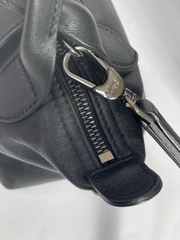 【9成新】LONGCHAMP Le Pliage Xtra 雙提把手拿包 XS 