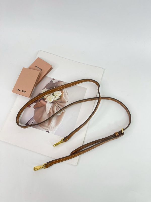 【95成新】MIUMIU IVY 皮革手提包 MINI 