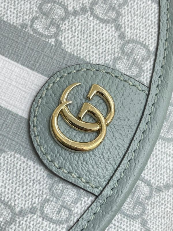 【未使用閒置品】GUCCI Ophidia 迷你翻蓋斜背包 
