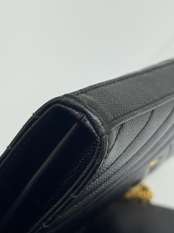 【9成新】YSL WOC 魚子醬鍊包 22.5CM 