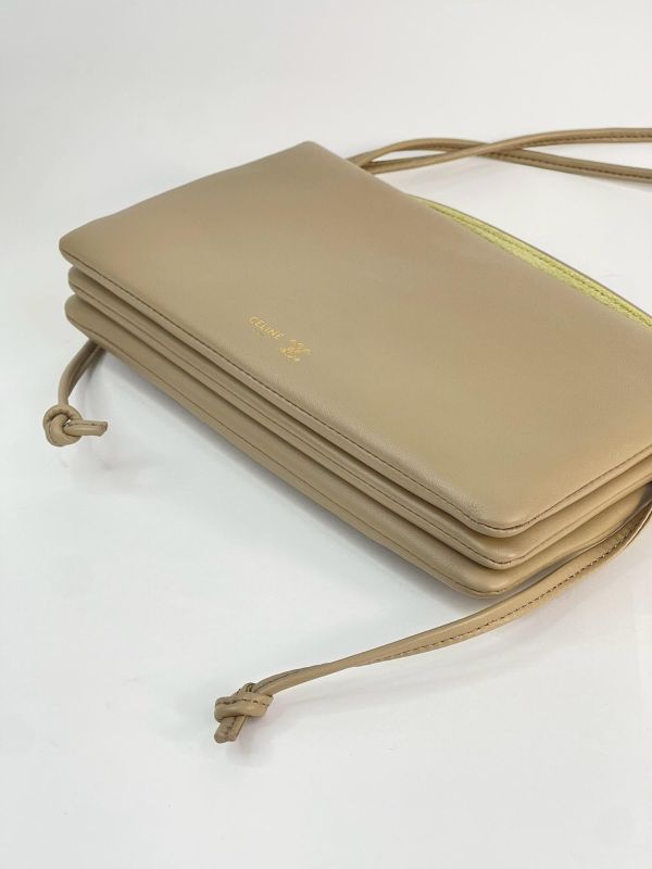 【95成新】CELINE TRIO FLAP手袋 