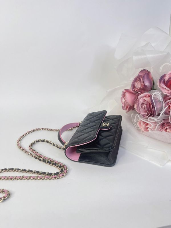 【9成新】CHANEL HANDLE 手機包 