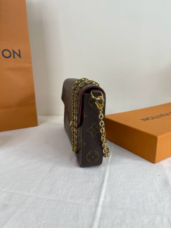 【分期0利率】 LV LV Félicie Pochette 舊款老花三合一 (非絨布內裡)【9成新】 