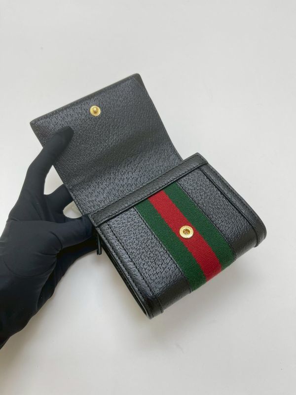 【95成新】GUCCI OPHIDIA GG織帶 中夾 