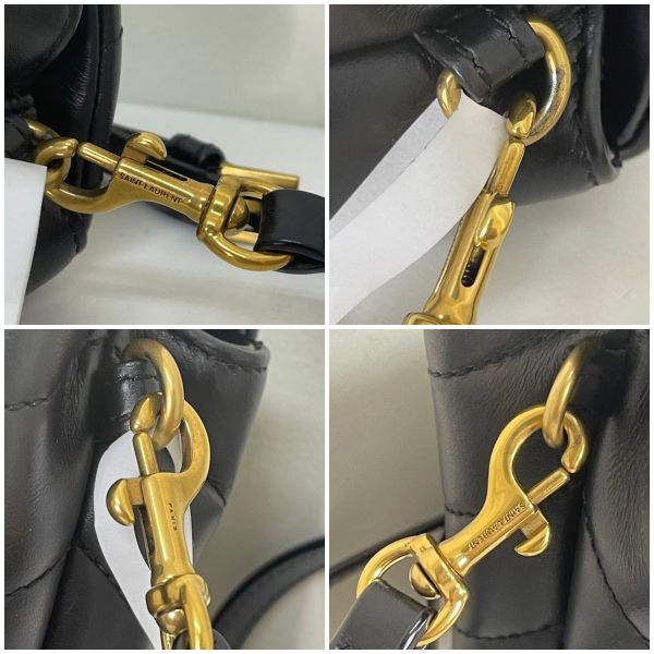 【12期0利率】YSL LOULOU絎縫皮革Toy手袋 MINI 【95成新】 