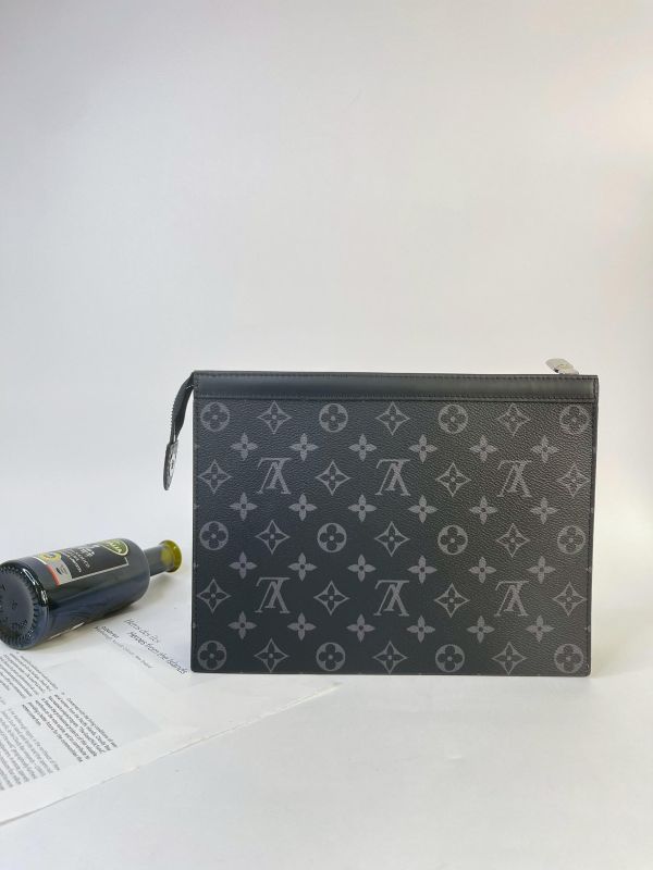 【全新品】LV Pochette Voyage MM 老花手拿包 