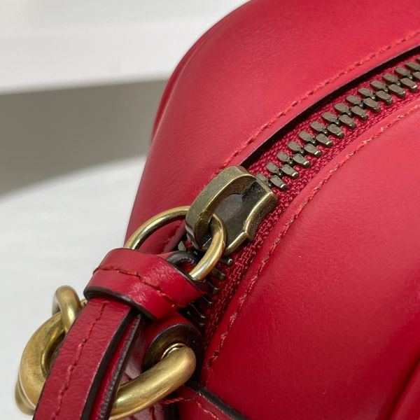 【9成新】【12期0利率】GUCCI GG Marmont 24CM 拉鍊相機包 