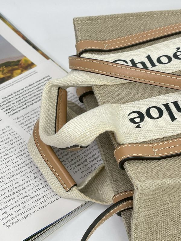 【分期0利率】CHLOE mini woody tote bag 【9成新】 