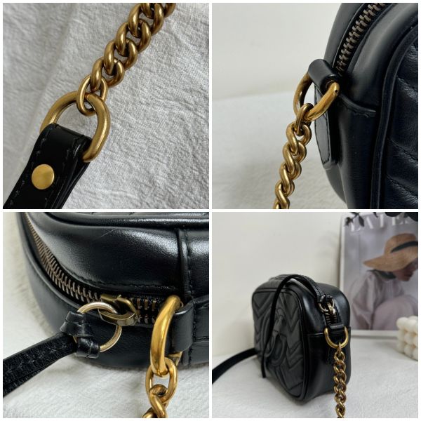 【12期0利率】GUCCI MARMONT MINI【9成新】【現金價18900】 