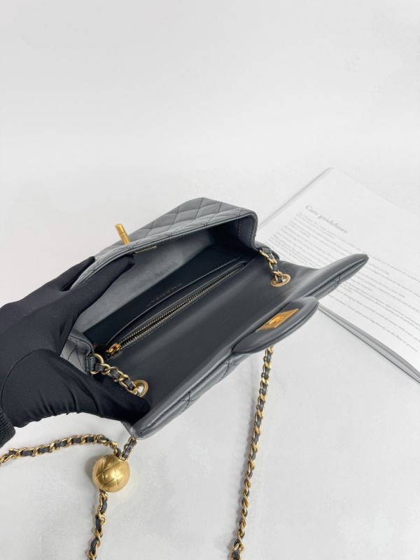 【未使用閒置品】CHANEL 23K 金球 CF20 