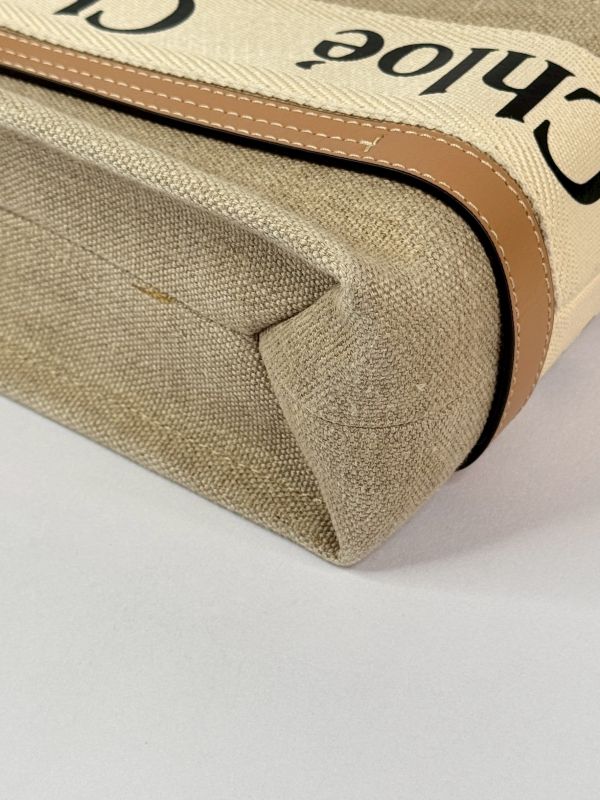 【分期0利率】CHLOE WOODY SMALL 奶茶色【9成新】 