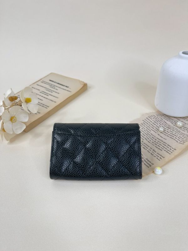 【分期0利率】CHANEL COCO 牛皮零錢卡包【全新品】 