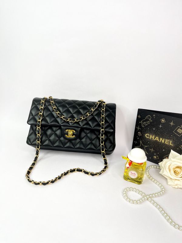 【分期0利率】CHANEL CF25 黑金羊皮【9成新】 