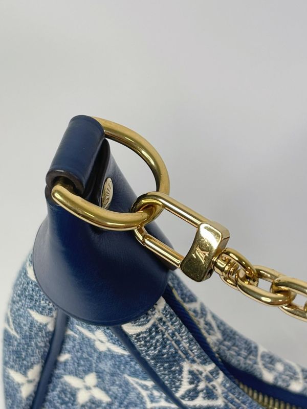 【95成新】LV LOOP PM 丹寧 