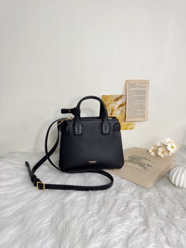 【9成新】BURBERRY Baby Banner 迷你手提肩背兩用包 