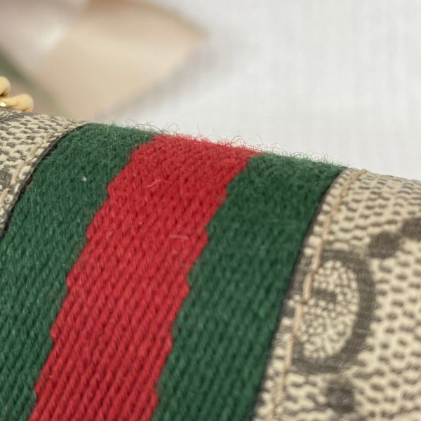 【12期0利率】GUCCI  OPHIDIA 鏈帶長夾 可拆鍊條【9成新】【】 