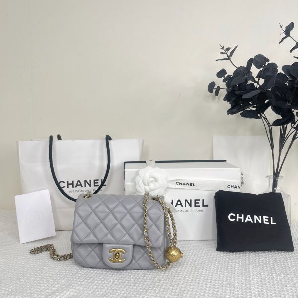 【12期0利率】CHANEL 金球方胖【20年3月巴黎購證】【9成新】 