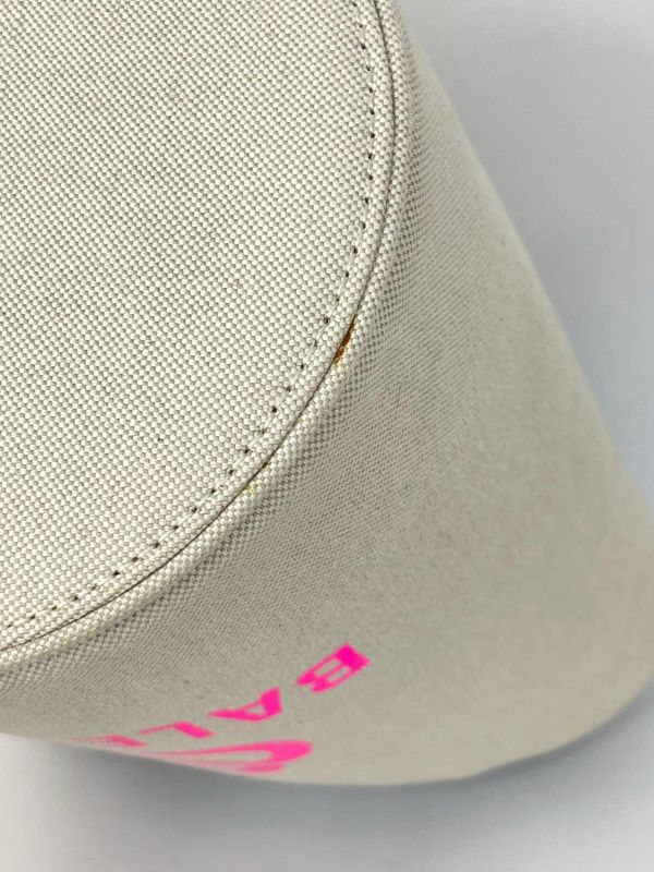 【95成新】BALENCIAGA WAVE BB 印花帆布水桶包 