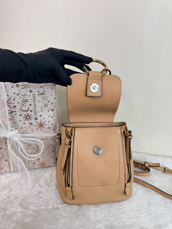 【9成新】CHLOE FAYE 迷你雙肩後背包 