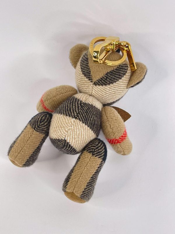 【9成新】BURBERRY Thomas 泰迪熊吊飾 
