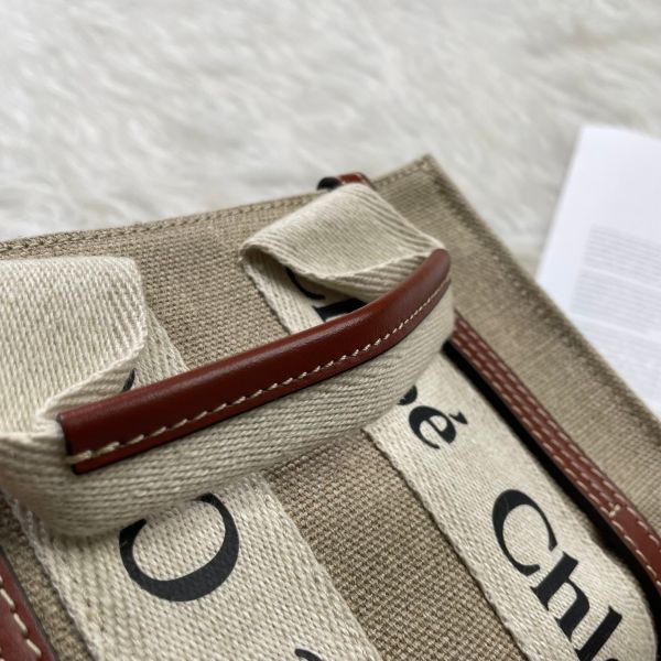 【12期0利】Chloé  背帶款迷你托特包【99成新】 