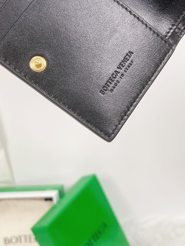 【分期0利率】BV Intrecciato 小號雙折錢包【全新品】 