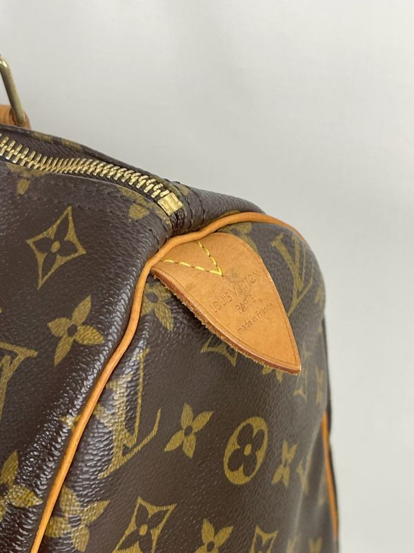 【分期0利率】LV SPEEDY 30 經典Monogram手提波士頓包【9成新】 