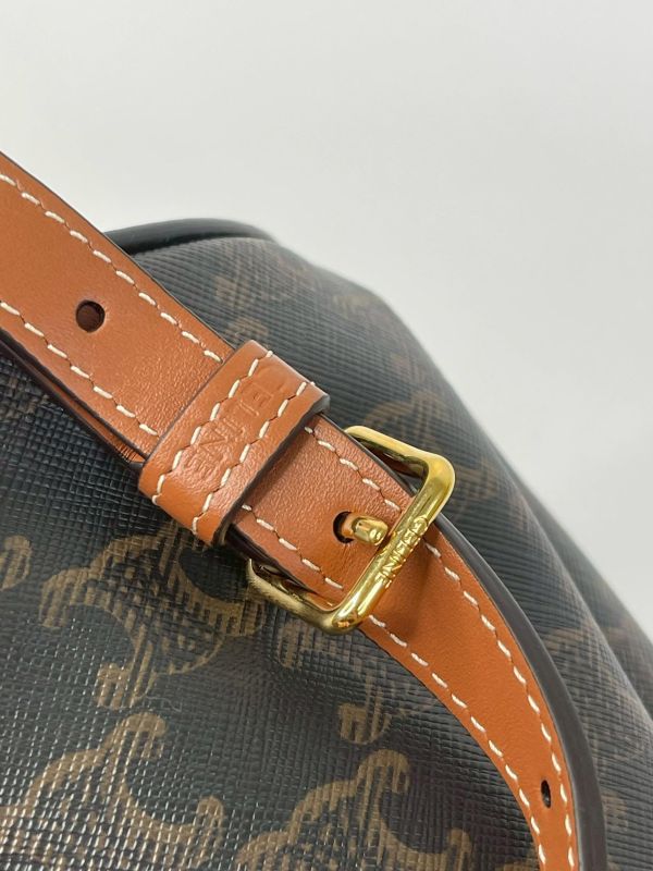 【99成新】CELINE BONNIE標誌印花背包 