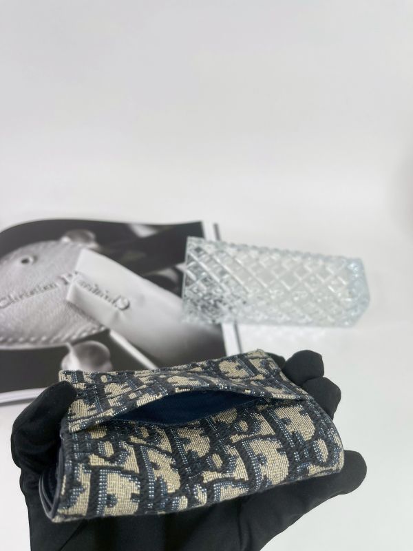 【分期0利率】DIOR SADDLE BLOOM 卡夾【95成新】 