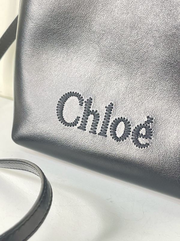 【分期0利率】CHLOE Sense Micro 牛皮手提肩背兩用包【95成新】 