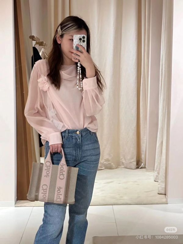 【分期0利率】CHLOE WOODY SMALL 背帶款【95成新】 