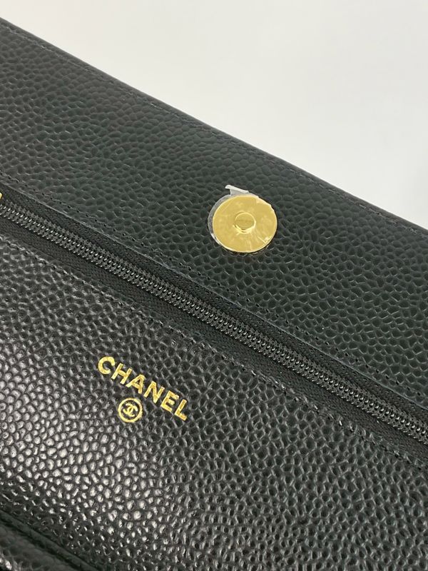 【分期0利率】CHANEL 魚子醬 WOC 黑金 【99成新】 