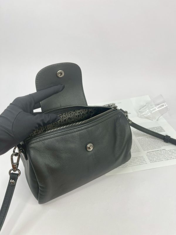 【分期0利率】LONGCHAMP  LE PLIAGE XTRA系列牛皮圓筒斜背包 【9成新】 