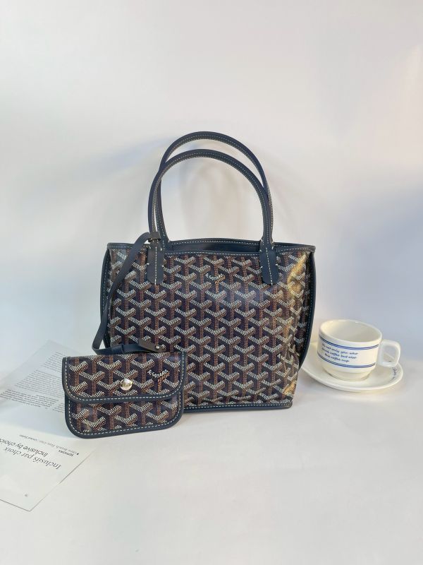 【全新品】GOYARD ANJOU雙面迷你托特包 