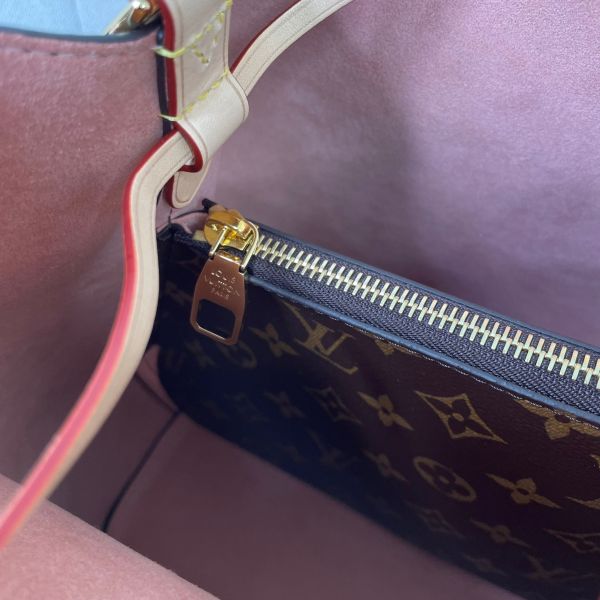 【未用閒置品】【12期0利率】LV NéoNoé復刻編織提把老花水桶包 
