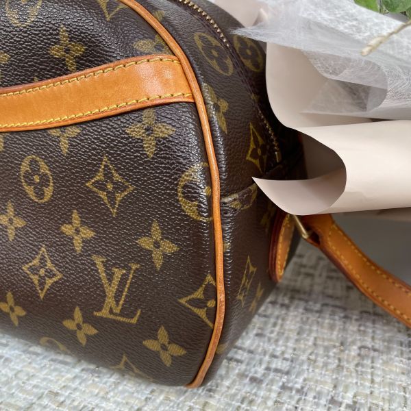 【9成新】【12期0利率】LV 老花柏芝包/蘋果包 