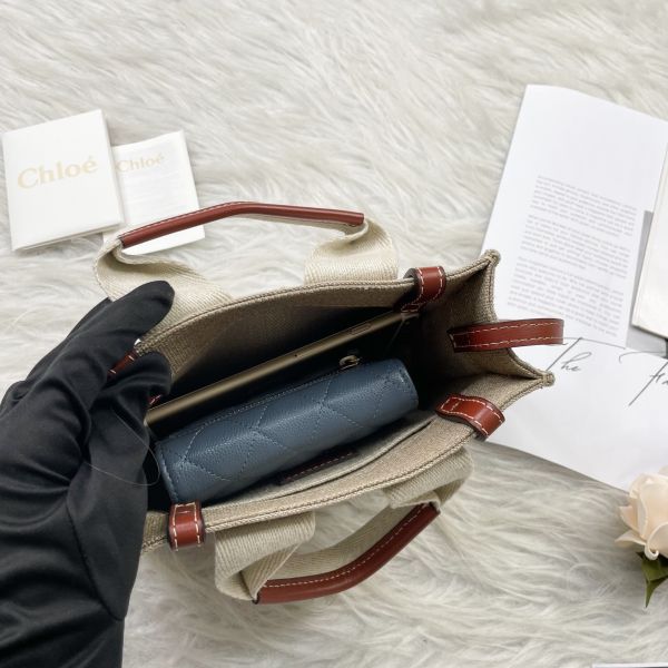 【12期0利】Chloé  背帶款迷你托特包【99成新】 