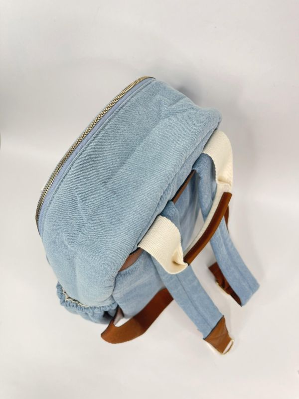 【95成新】CHLOE 牛仔後背包 