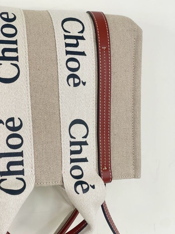【分期0利率】CHLOE WOODY SMALL 經典棕【9成新】 