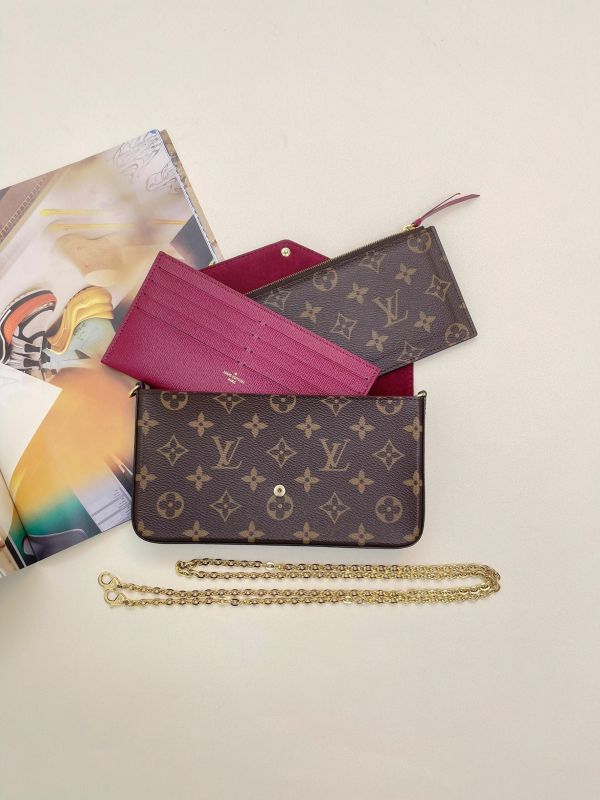 【9成新】LV Félicie Pochette 
