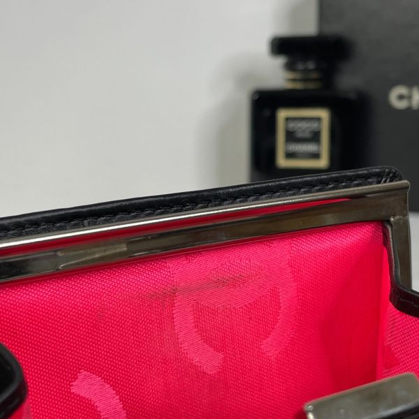 【85成新】【12期0利率】CHANEL 康朋鈕扣短夾A26720 