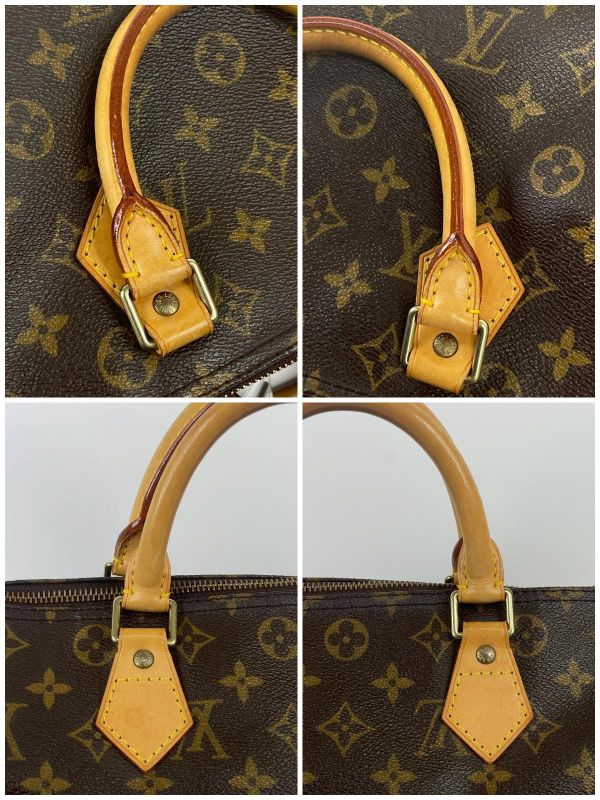 【85成新】LV SPEEDY 30 經典Monogram手提波士頓包 