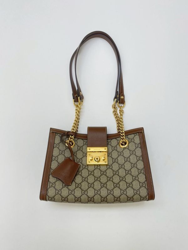【95成新】GUCCI Padlock 小號托特包 