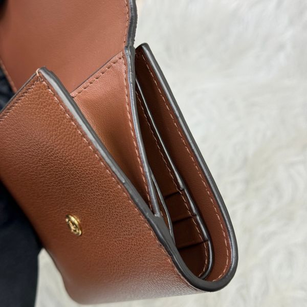 【12期0利率】BURBERRY  零錢袋雙折短夾【九成新】 