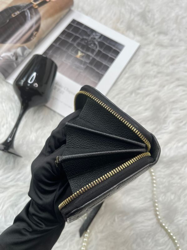 【分期0利率】LV Monogram Empreinte皮革拉鍊長夾【9成新】 
