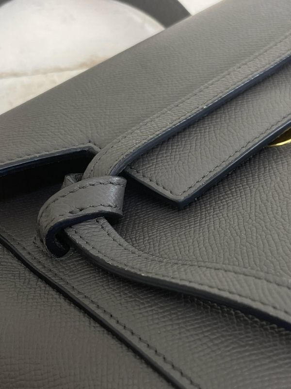 【9成新】CELINE 小牛皮BLET手袋鯰魚包NANO 